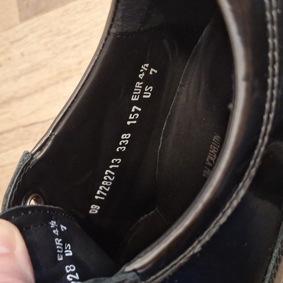 Mephisto women's leather trainers shoes size 7 black - Picture 6 of 11